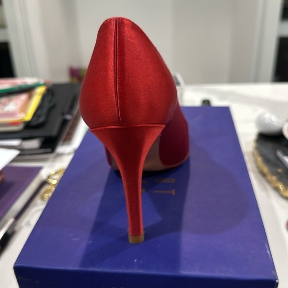 Stuart Weitzman Red Pumps - Picture 7 of 7